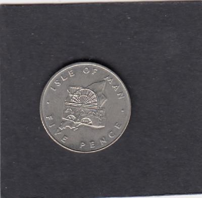 Beschrijving: 5 Pence WHEEL